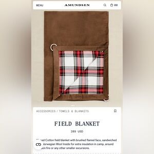Amundsen Field Blanket